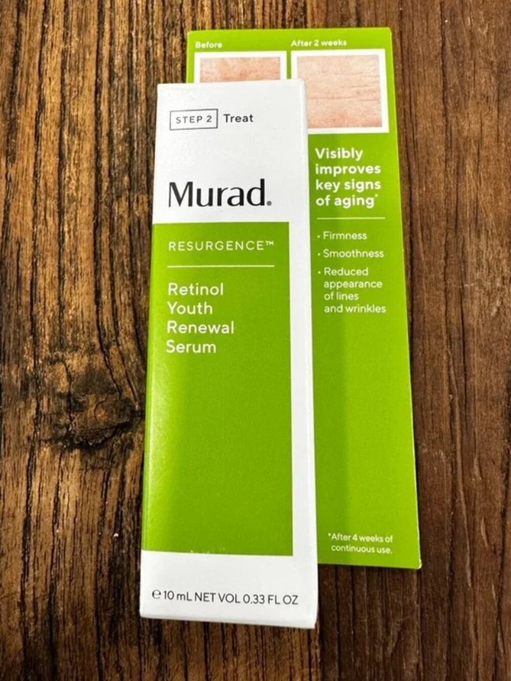 BNIB Murad Retinol Youth Renewal Serum Travel Size .33fl oz - Picture 1 of 2